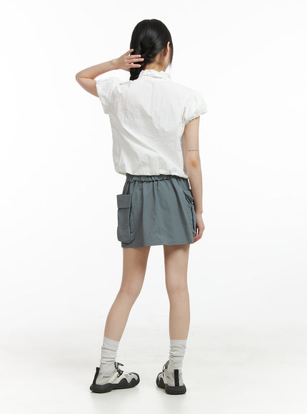 unbalanced-cargo-mini-skirt-cl403