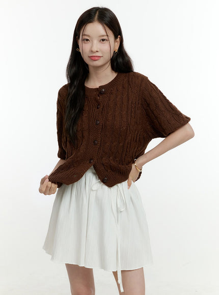 cable-knit-short-sleeve-cardigan-ol430