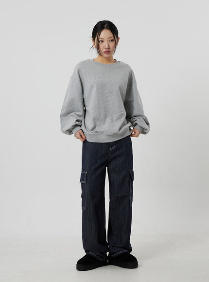 Wide Cargo Jeans CF302