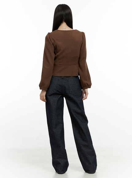 corduroy-square-neck-blouse-on408