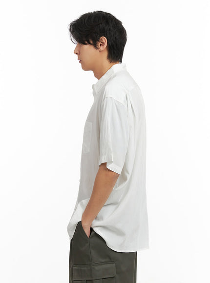 mens-buttoned-collar-short-sleeve-shirt-iy410