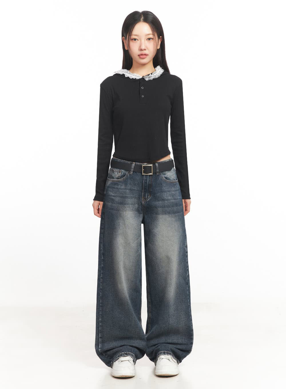 lace-trim-crop-hoodie-ia524