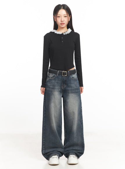 lace-trim-crop-hoodie-ia524