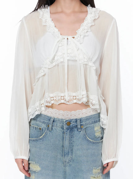 sheer-lace-v-neck-ruffle-blouse-ca528
