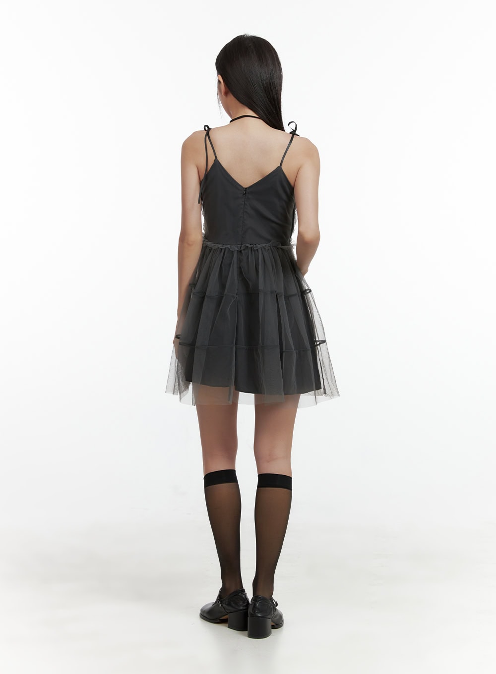 mesh-layered-v-neck-mini-dress-ou403