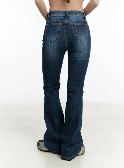 Love High Waist Bootcut Jeans CM511