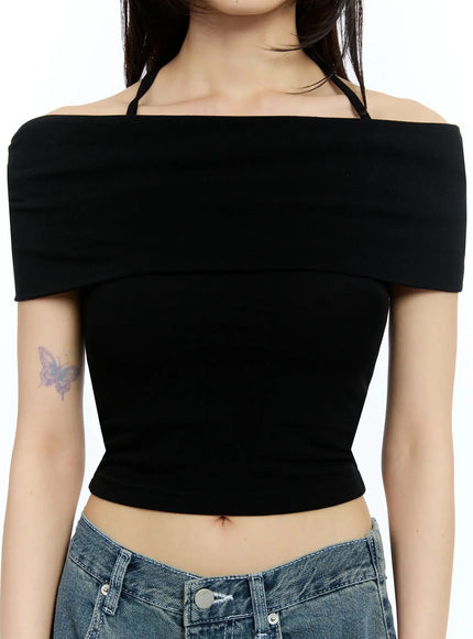 shirred-off-shoulder-short-sleeve-tee-iu525