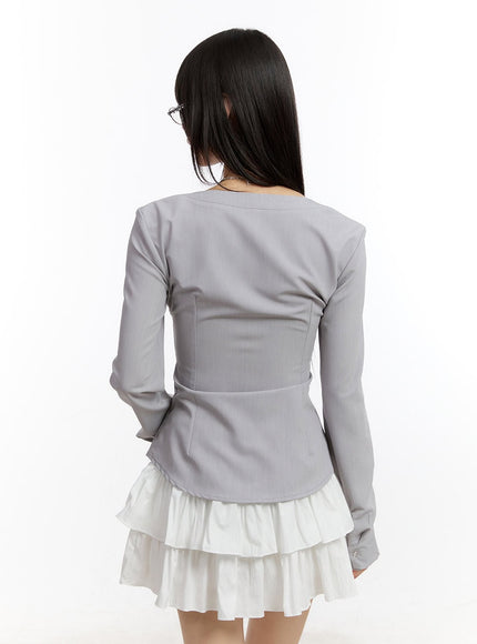 ribbon-tie-v-neck-blouse-top-ca509