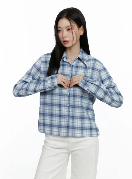 plaid-crop-long-sleeve-shirt-f502