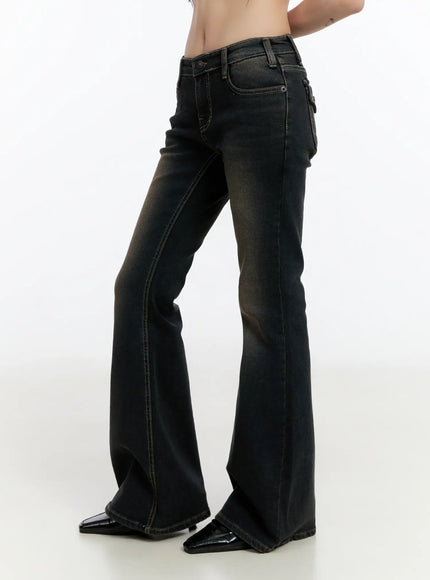 rei-pocket-detail-flare-jeans-cn524