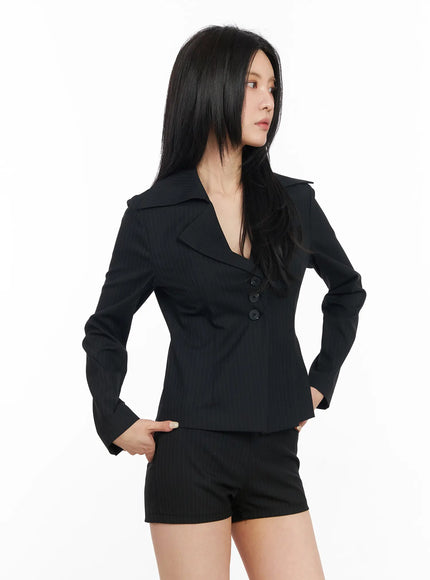 chic-striped-tailored-blazer-jacket-cm517