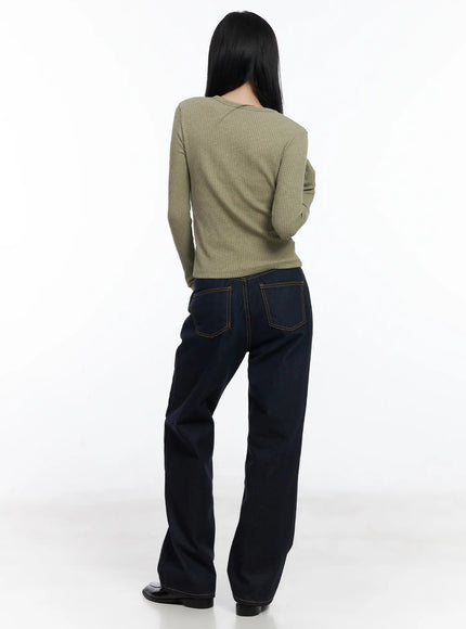 ribbed-cutout-long-sleeve-tee-cj519