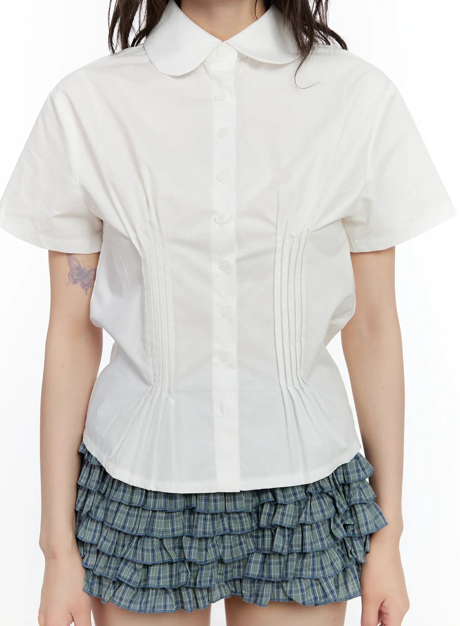 collared-pintuck-button-up-top-cl504