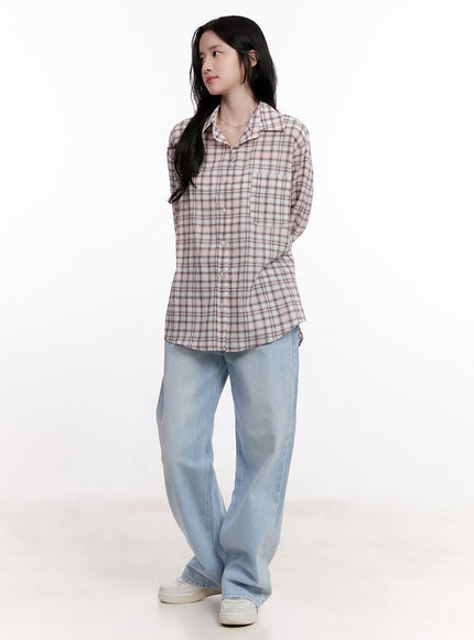 checkered-oversize-collared-shirt-cm527