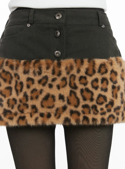 leopard-fur-miniskirt-cj501