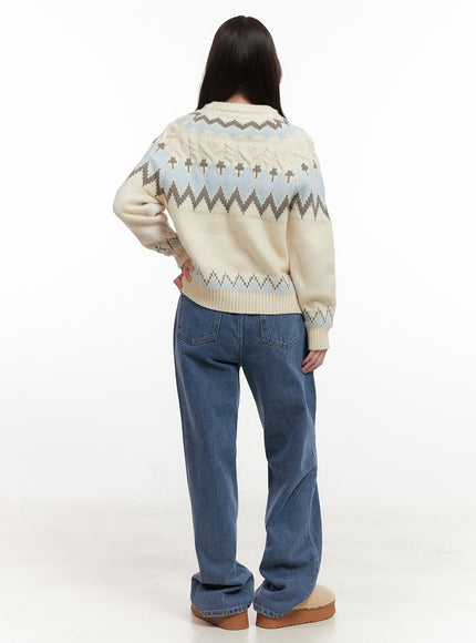 nordic-knit-round-neck-sweater-on429