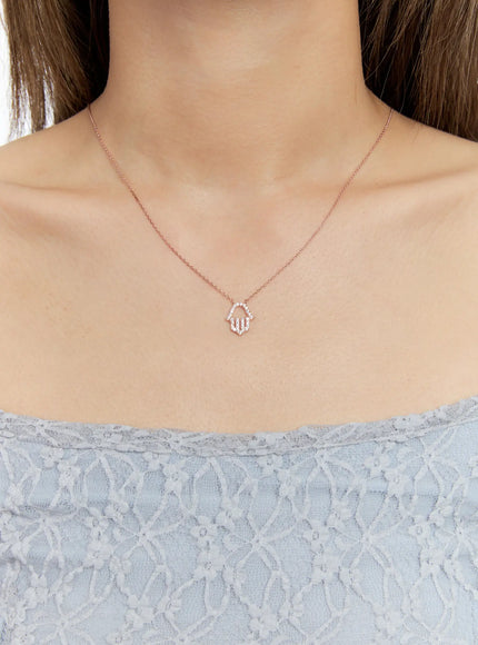 acc-hiyo-necklace-kc1008 / Rose gold