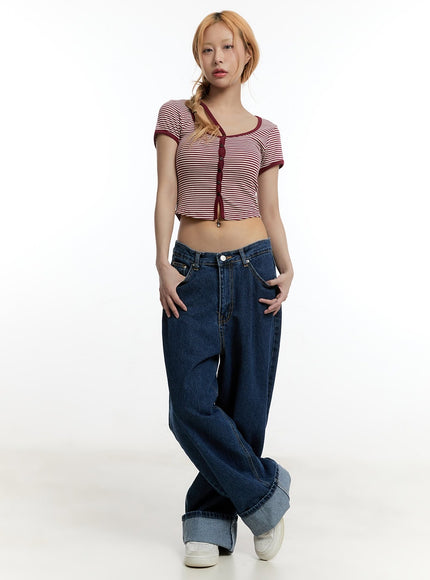 stripe-buttoned-crop-top-cy501