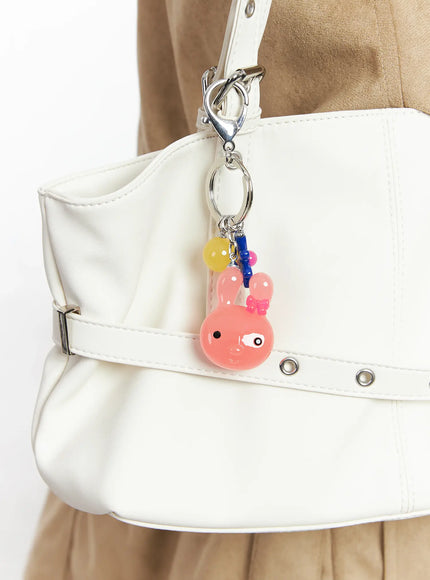 bold-bunny-keychain-co503 / Pink