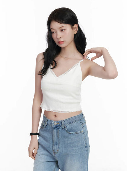Lace Trim Cami CA510
