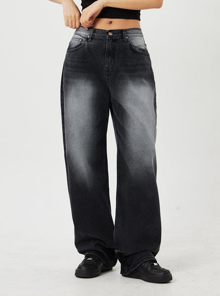 Mid-Rise Baggy Jeans CF328