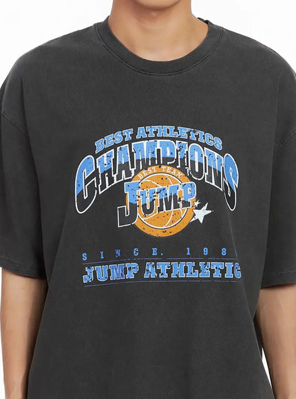 Men's Sporty Graphic T-Shirt IL516