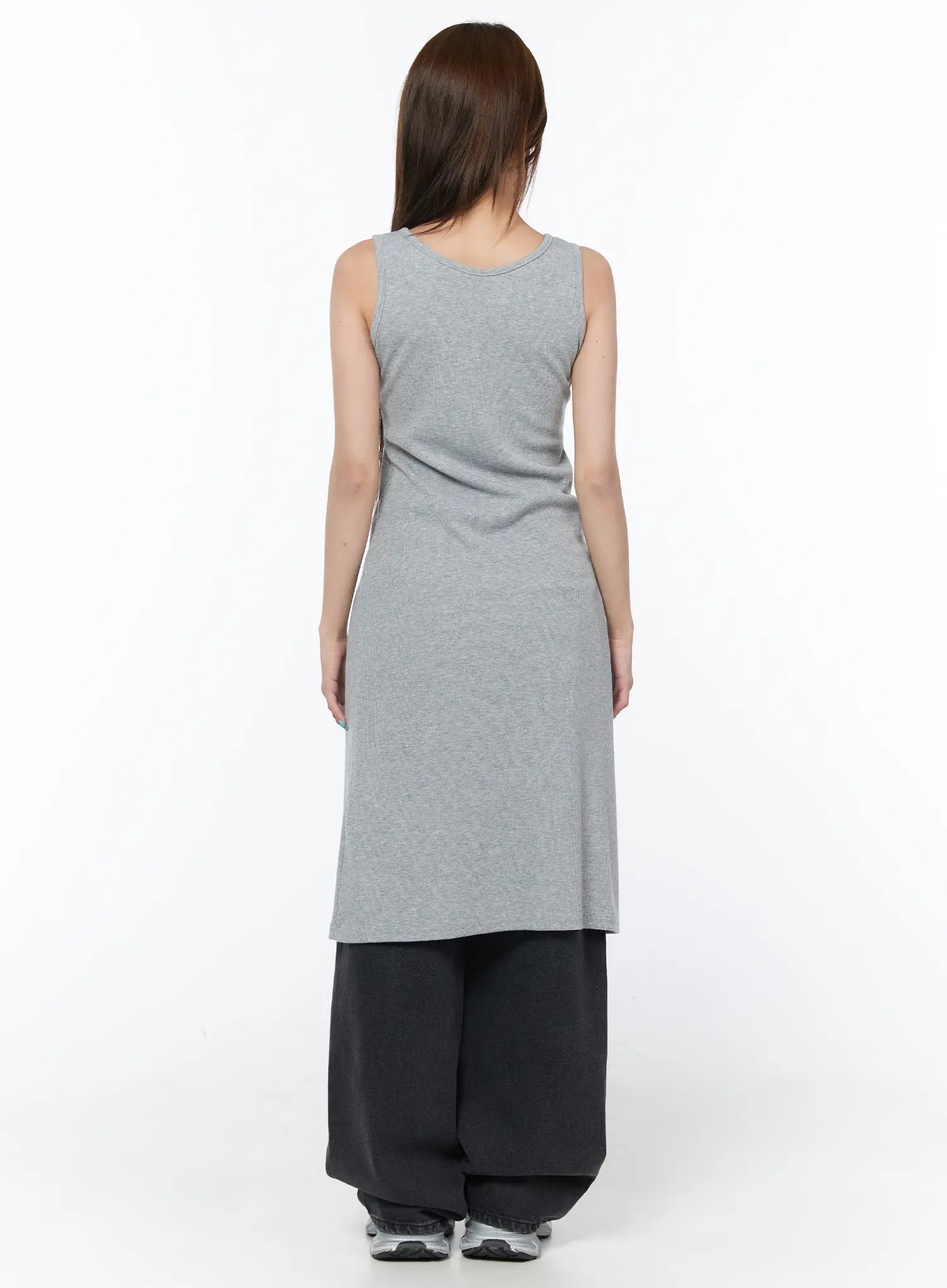 casual-sleeveless-wrap-midi-dress-set-cy529