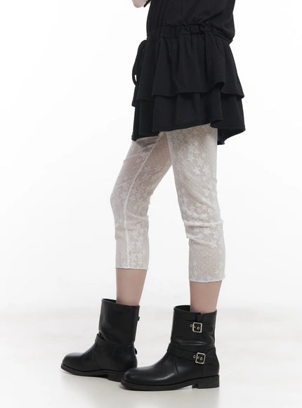 star-print-sheer-mid-length-leggings-cu519