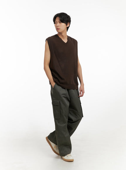 mens-classic-v-neck-knit-vest-brown-iy410