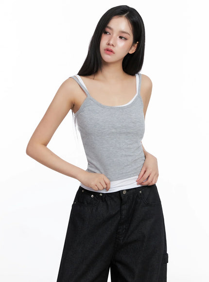 Layered Tank Top IS525