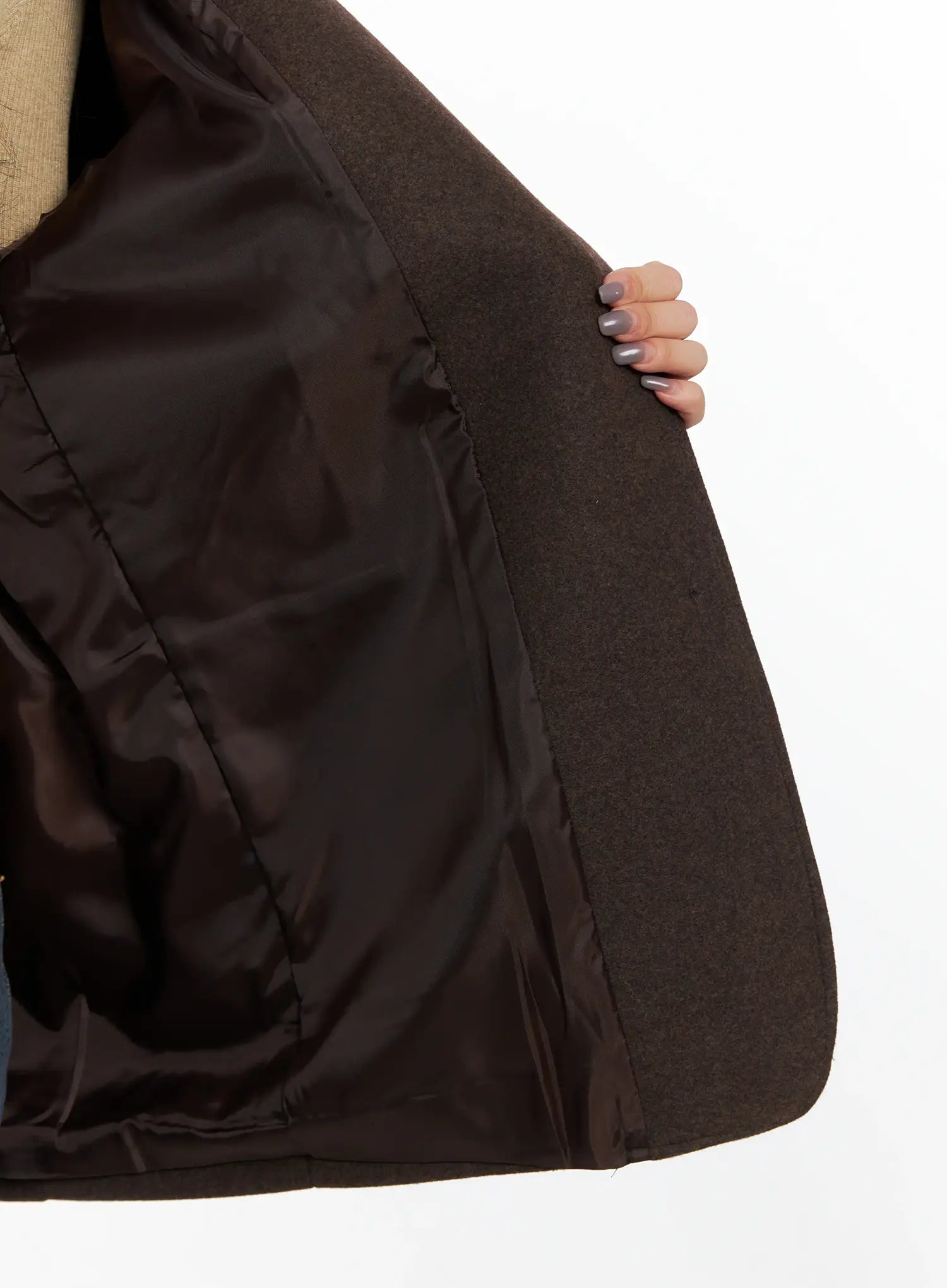 Oversized Classic Wool Blazer Jacket CD502