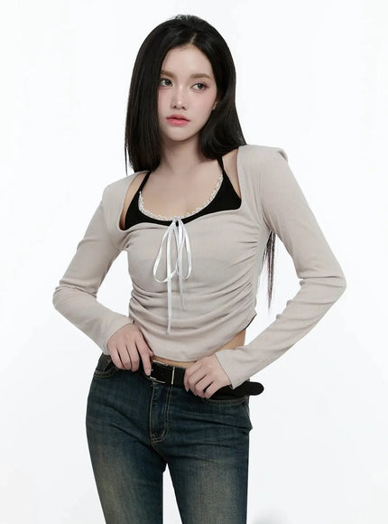 ribbed-halterneck-shirred-long-sleeve-top-io520