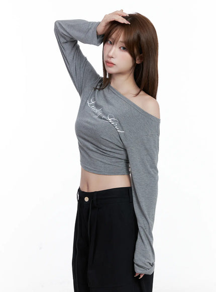 lucky-girl-one-shoulder-long-sleeve-top-cg529
