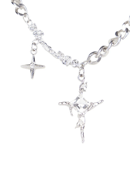 twin-star-chain-necklace-cg526
