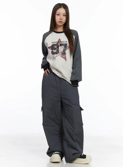 elastic-waist-wide-cargo-trousers-cj512