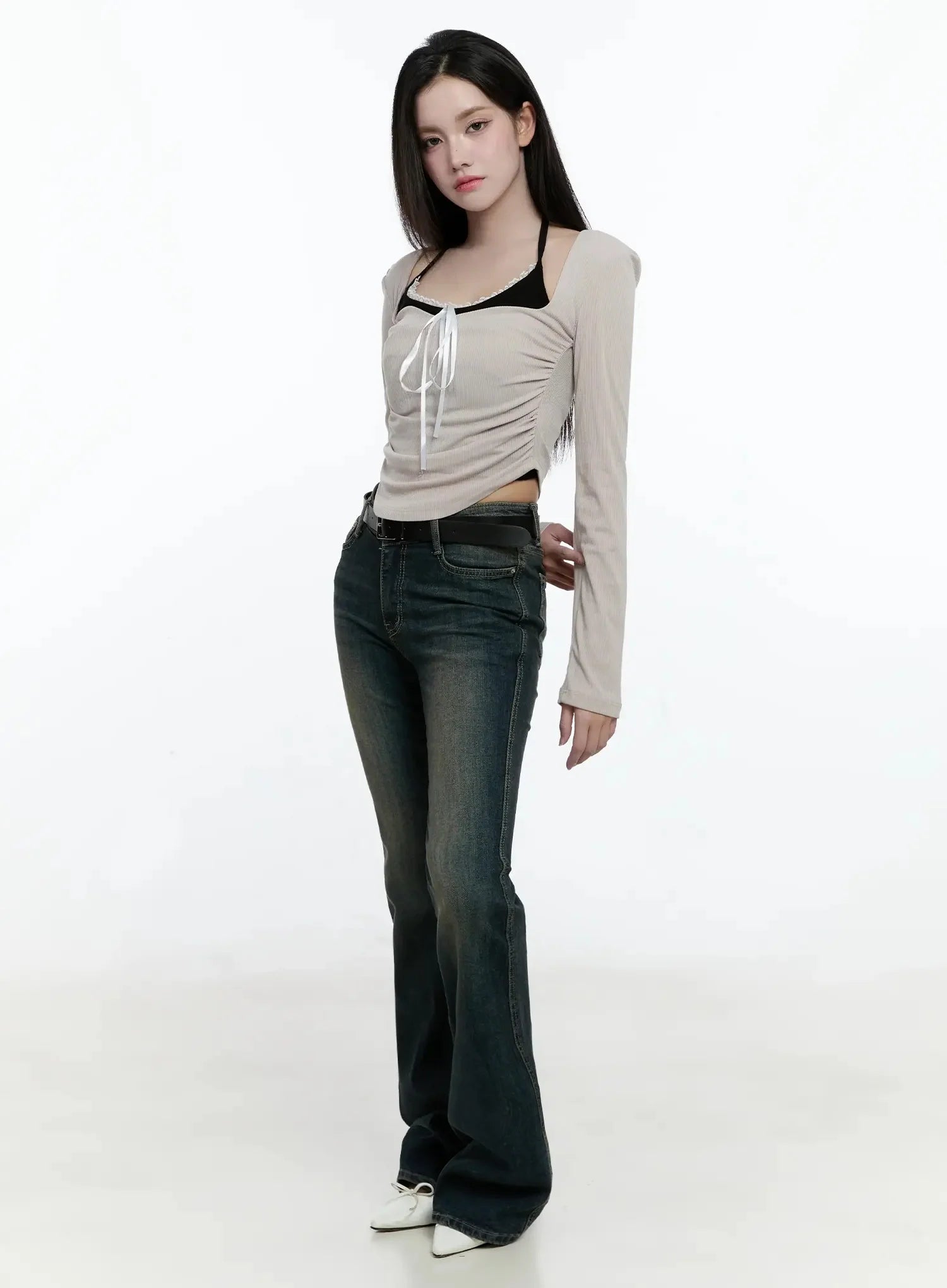 karla-vintage-logo-flare-jeans-io520