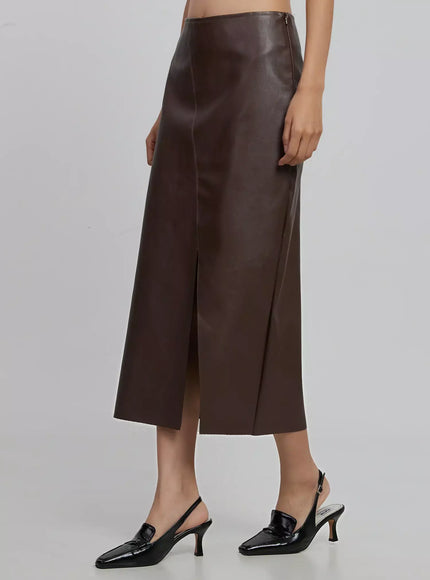 slit-faux-leather-maxi-skirt-id504