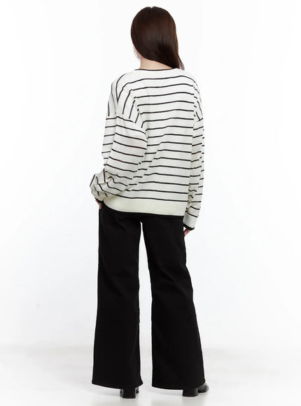 oversized-striped-cardigan