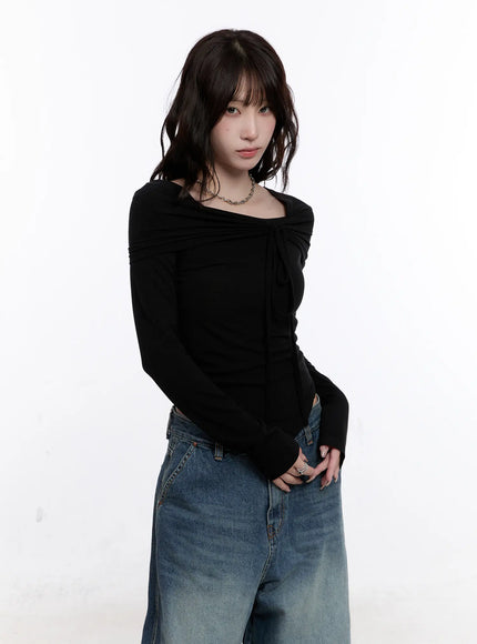 asymmetrical-tie-detail-long-sleeve-top-co501