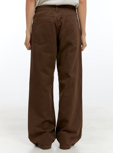 mens-solid-cotton-wide-leg-pants-brown-ig416