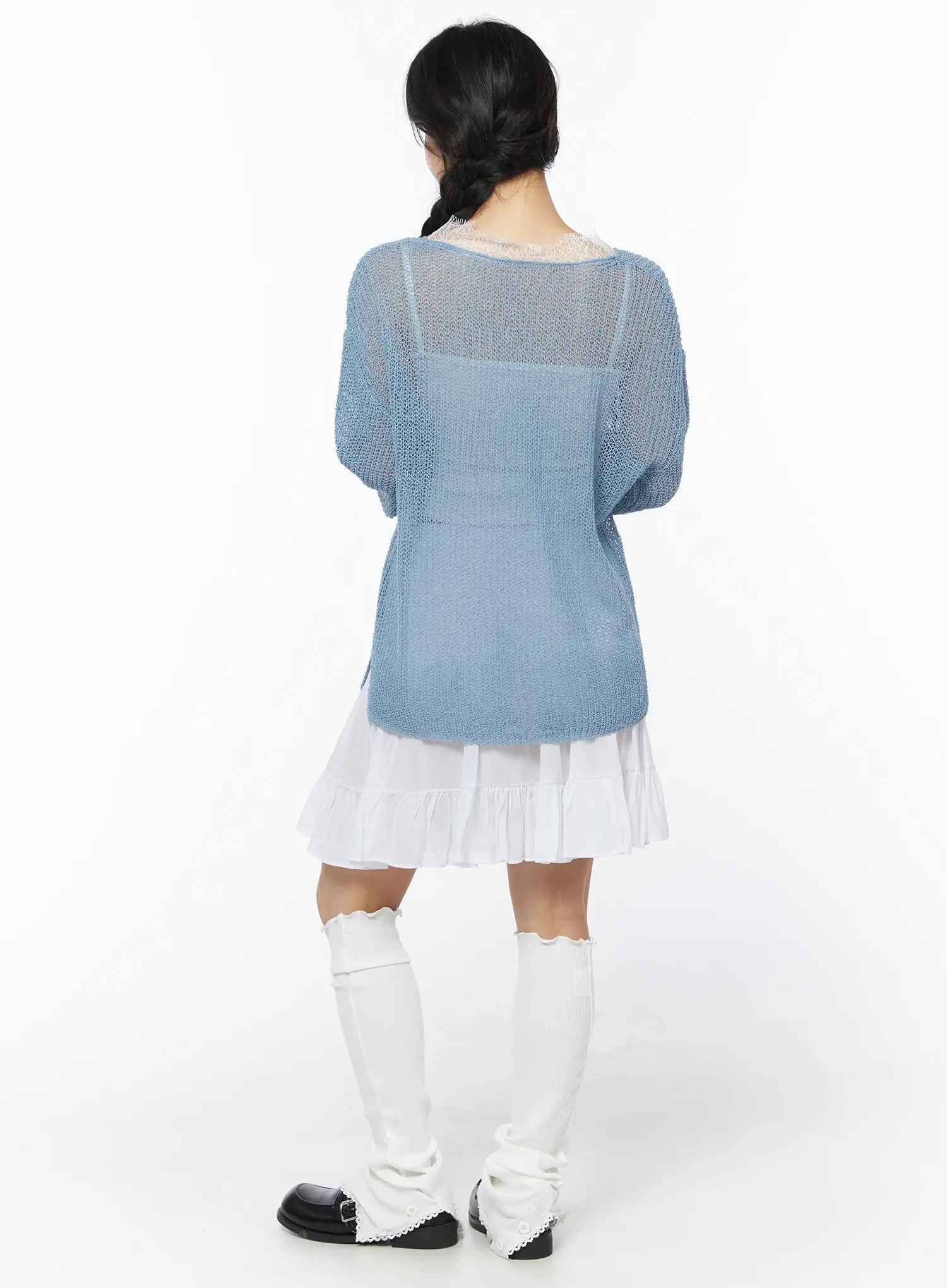 sheer-v-neck-knit-top-cy522