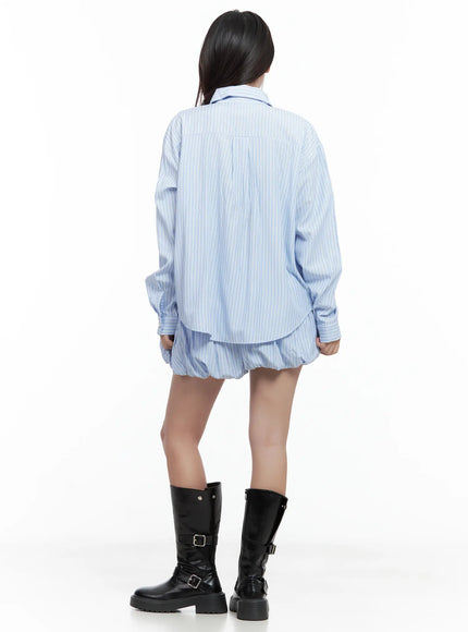 striped-loose-fit-button-up-shirt-cl509