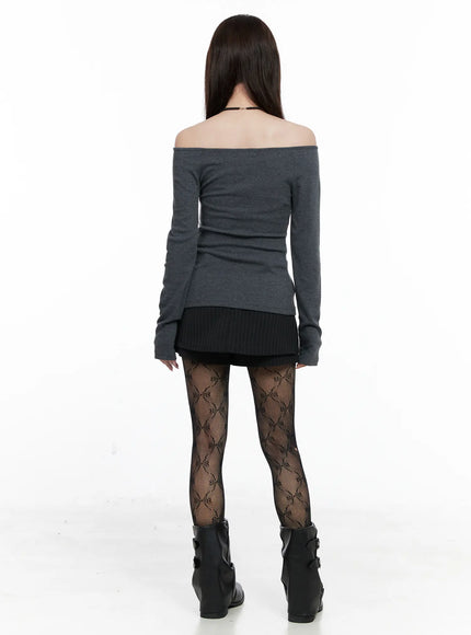 chic-skirt-and-belt-set-co520