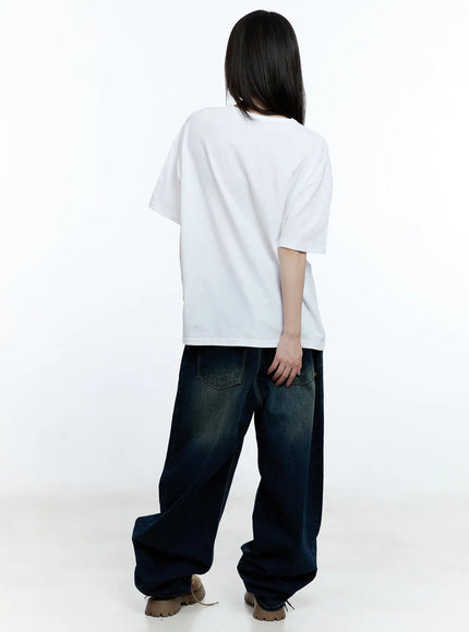 Jinnie Washed Wide-Leg Jeans CG511