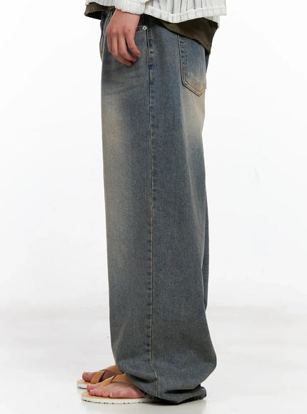 mens-washed-vintage-denim-jeans-ig511