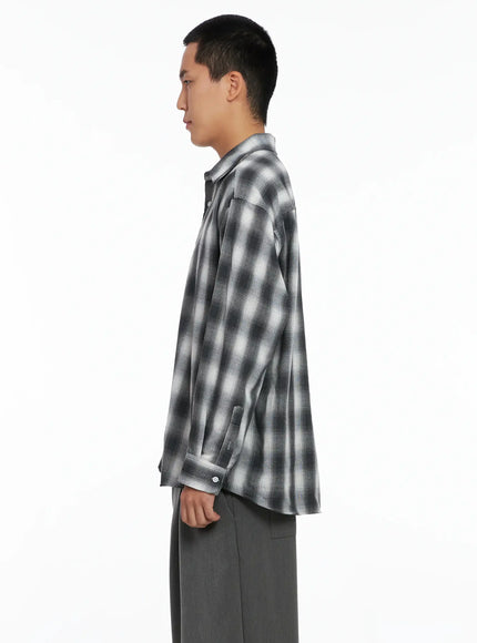 mens-checkered-button-up-shirt-is502