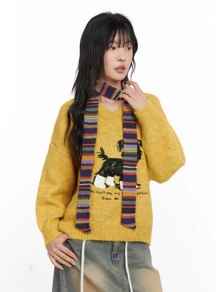 multicolor-knit-scarf-co507