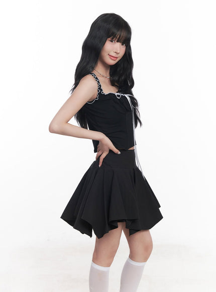 shirred-ribbon-crop-tank-top-cy527