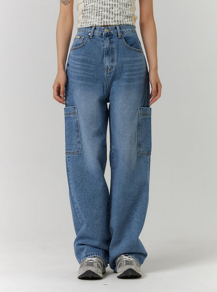 recycled-polyester-cargo-washed-wide-leg-jeans-cd314