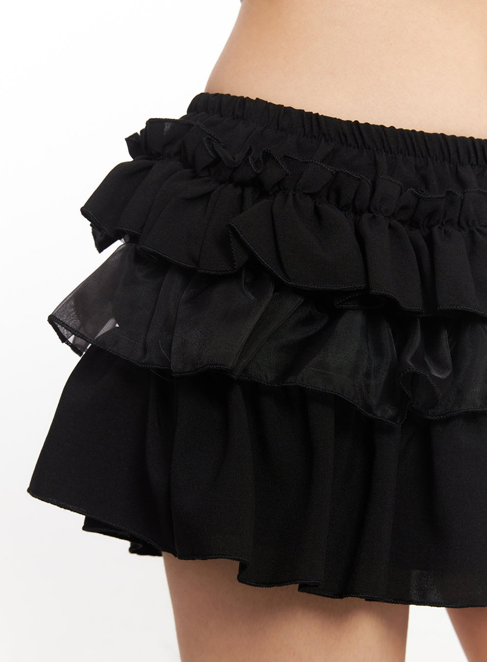 Low-Rise Flirty Ruffle Skirt CA514